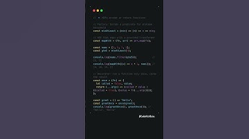 💡 Higher-Order Functions: Filter, Map & Decorators | JavaScript FP