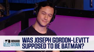 Was Joseph Gordon-Levitt Supposed to Be Batman? (2013)