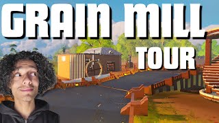 *WORKING WATER WHEEL* "The Grain Mill, Build Tour"