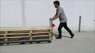 Lean Manufacturing - 4Lean - Mizusumashi-Container Base Wagon Modular