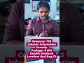 Company - TCS /Job role - Information security
