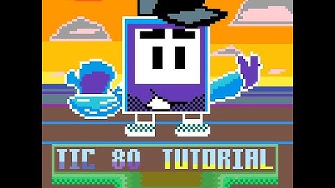 TIC-80 tutorial part 1: downloading and exporting TIC-80