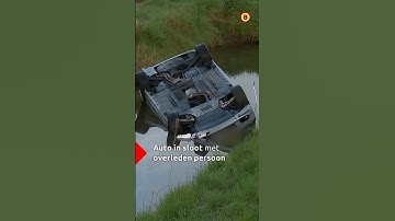 Auto ondersteboven in sloot | #112nieuws