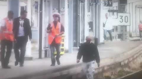 TRAIN DETONATORS EXPLODING ON TRACK