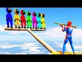 GTA 5 Epic Ragdolls | Spiderman and Super Heroes Jumps/fails Episode 46 (Euphoria Physics)