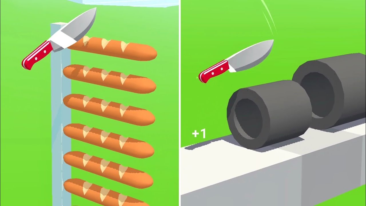 Slice It All Gameplay! Satisfying and Relaxing ASMR Slicing Video NEW ...