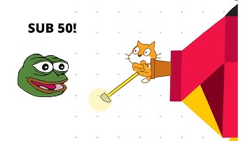 Getting over it Scratch Sideways% 48 seconds world record