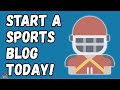 How to start a sports blog and make money