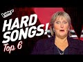 HARDEST SONGS to sing in the Blind Auditions of The Voice! | TOP 6 (Part 3)