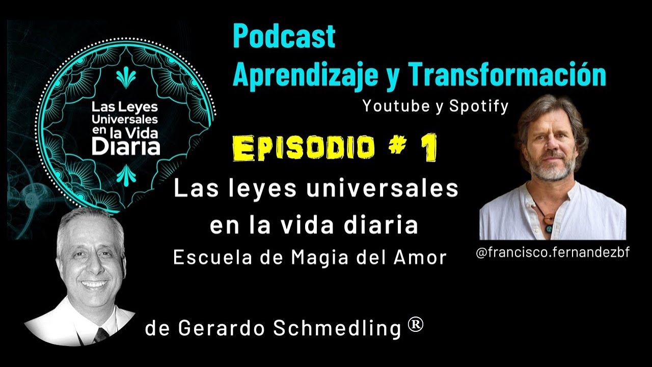 Las leyes universales en la vida diaria 🔥 Introducción 🔥 Gerardo Schmedling®