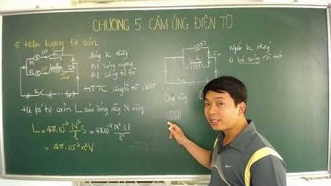 Chương 5 - Cảm ứng điện từ - Hiện tượng tự cảm - Suất điện động tự cảm