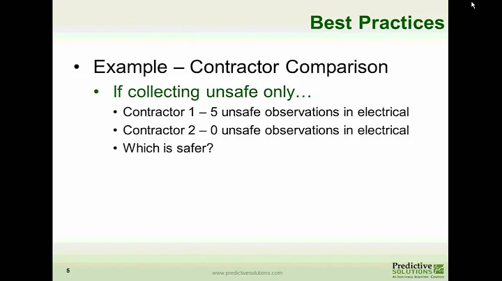 Lessons Learned 06 - Safe Observations