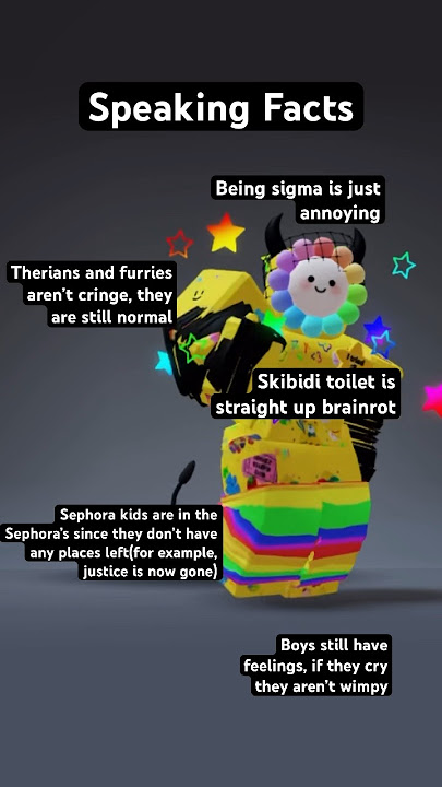 just speaking facts.