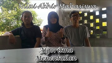 Algoritma Menentukan Nilai Akhir Mata Kuliah