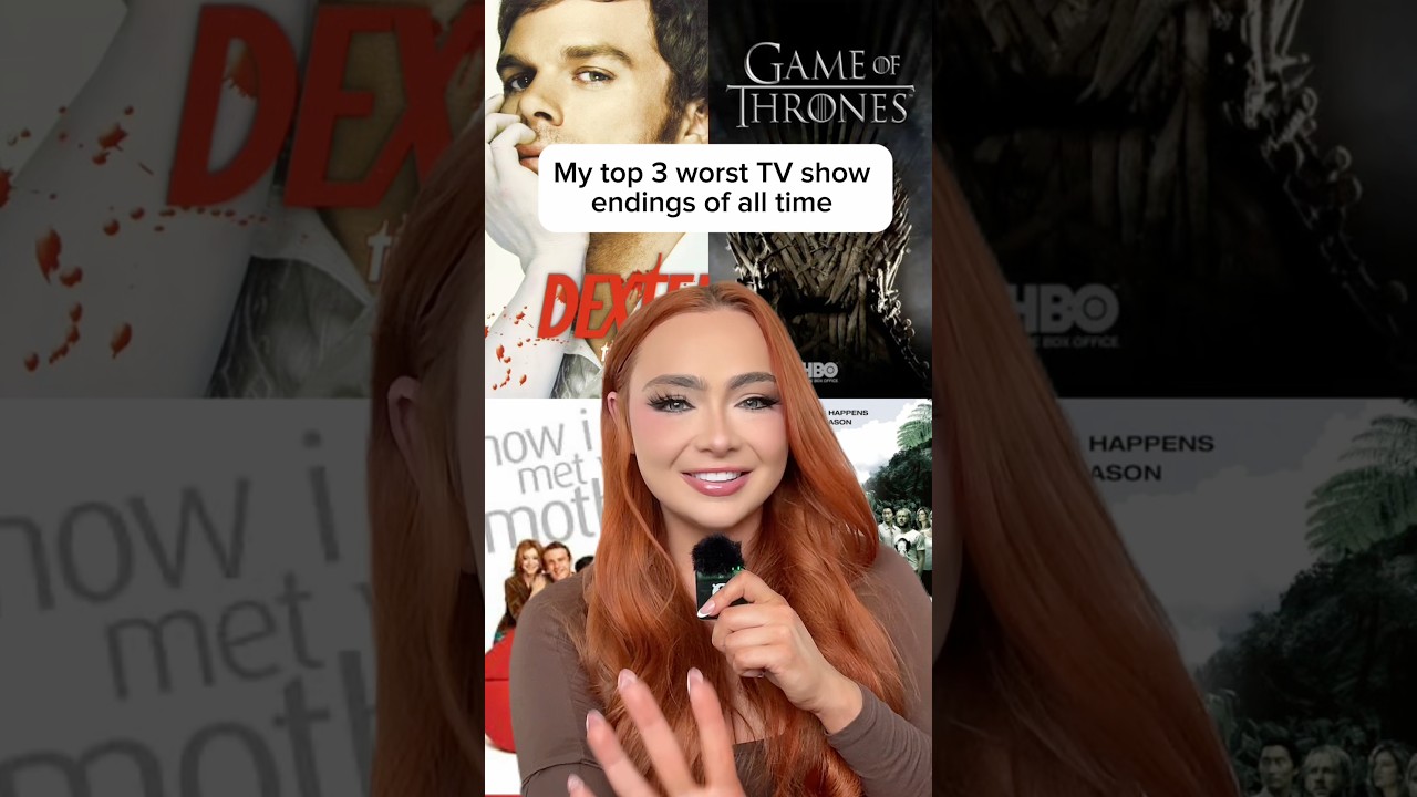 Worst TV show endings of all time!!! What do you think of my list? 📺