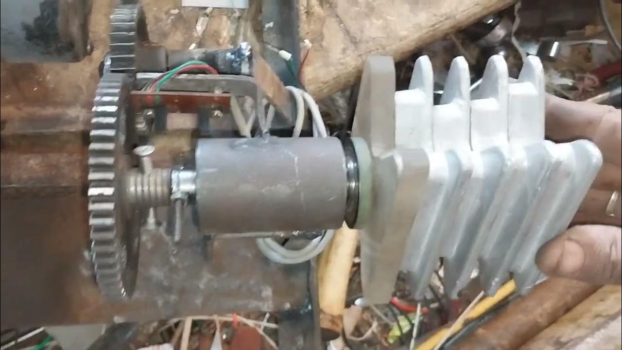 Table fan coil winding machine YouTube