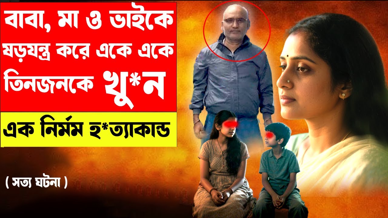 ষড়যন্ত্র করে একই পরিবারের তিনজনকে হ*ত্যা । MU*DER CASE |#aporadhdiary #crimestory #murdermystery