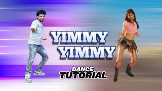 Yimmy Yimmy Reels Hook Step Dance Tutorial | Yimmy Yimmy Jacqueline Fernandez Ajay Poptron Tutorial