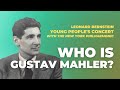 Capture de la vidéo Young People's Concert: "Who Is Gustav Mahler?" / Bernstein · New York Philharmonic