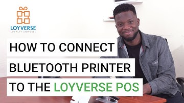 How to Connect Bluetooth Receipt Printer to the Loyverse POS
