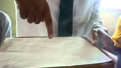 Conic Sections demonstration using revolving simple laser pointers