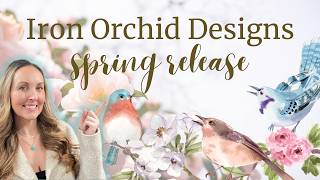 IOD REVEAL: Iron Orchid Designs Spring Release - DIY Home Decoratioins