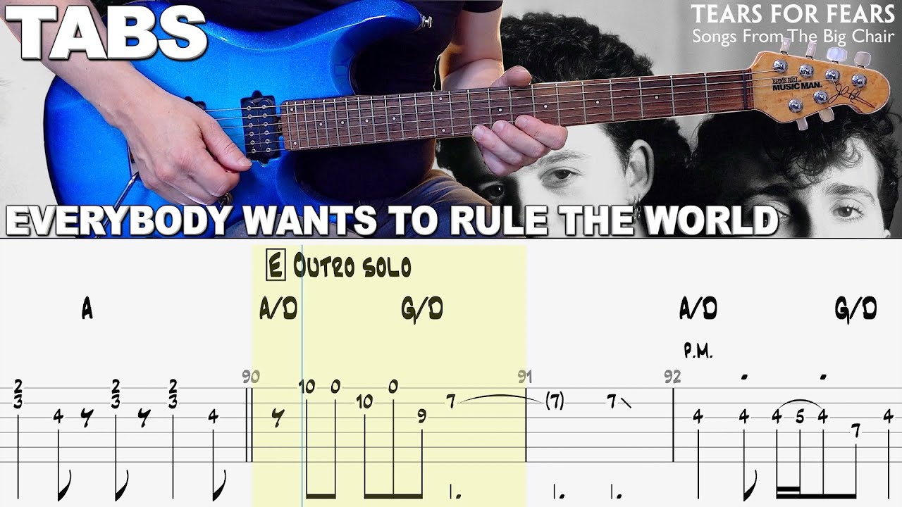 Everybody Wants To Rule The World Sheet music for Piano (Solo)