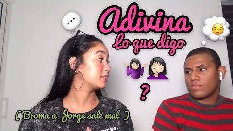 ADIVINA LO QUE DIGO (broma a Jorge) / Keys Guzmán