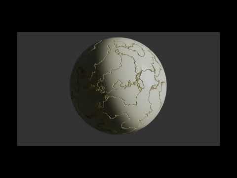 Blender procedural material ground #3d #blender #tutorial - YouTube