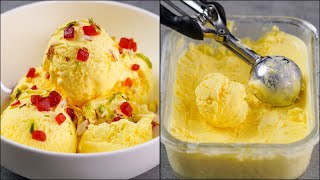 Custard Ice Cream Recipe Vanilla Custard Ice Cream Homemade Soft Creamy Custard Ice Cream