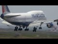 Transaero 747-446|HD Landing at LCLK|Larnaca Intl. Plane Spotting