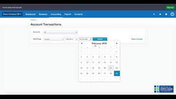 How to run general ledger reports in Xero