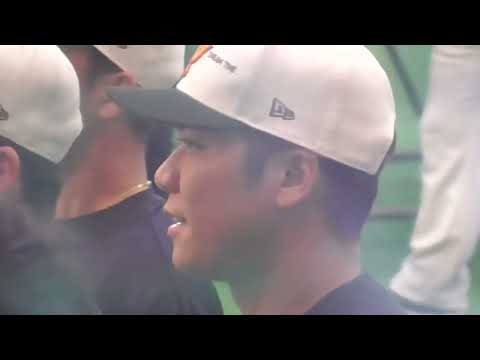 練習試合に出ないジャイアンツ選手の練習 坂本勇人