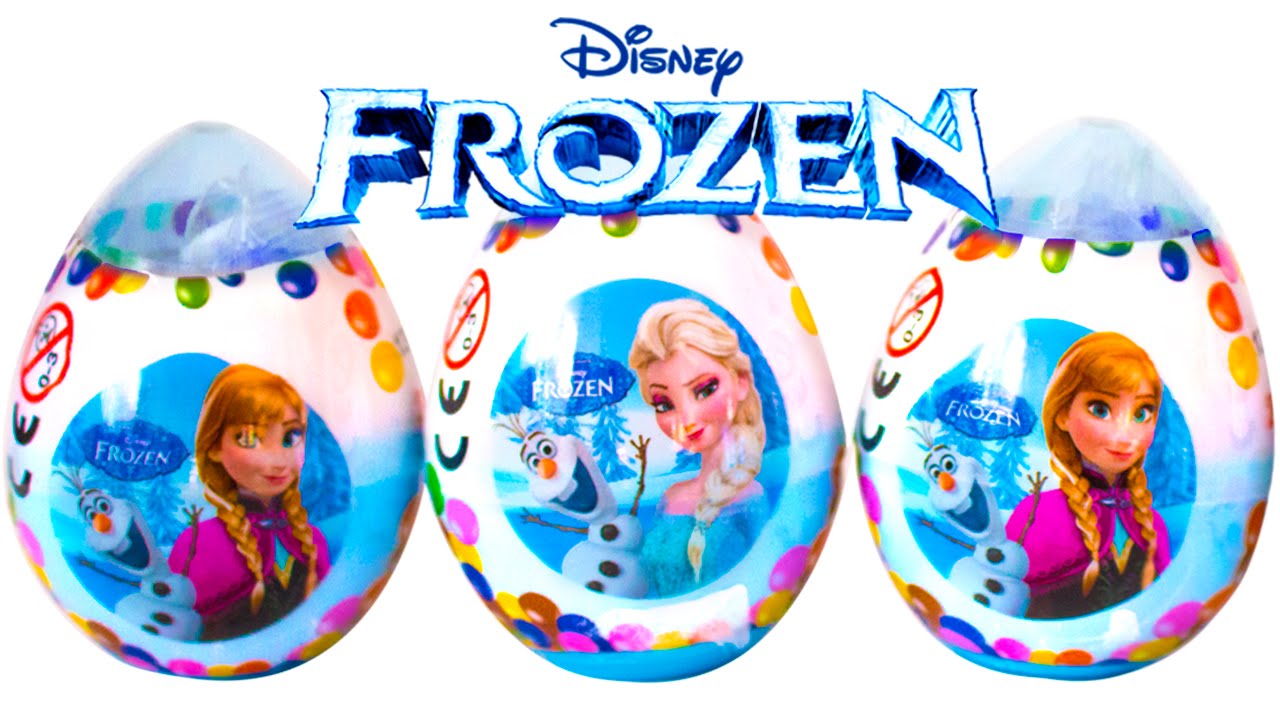 NEW Disney FROZEN Princess Surprise Eggs Zaini Disney Surprise Eggs