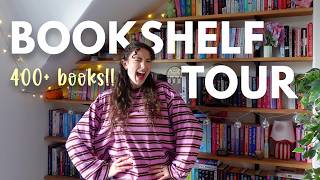 BOOKSHELF TOUR!! 📚 | in depth!!