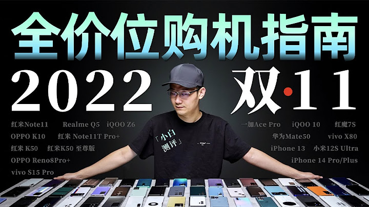 「小白」2022雙11全價位手機選購指南 - 天天要聞