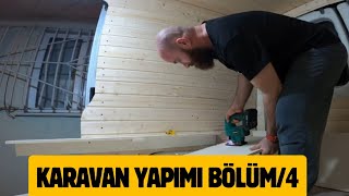 KÜÇÜK EV ORTAYA ÇIKTI ! KARAVAN MOBİLYASI BİTTİ / 4. BÖLÜM