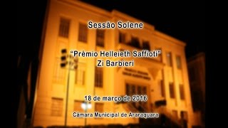 Prêmio Heleieth Saffioti - Zi Barbieri