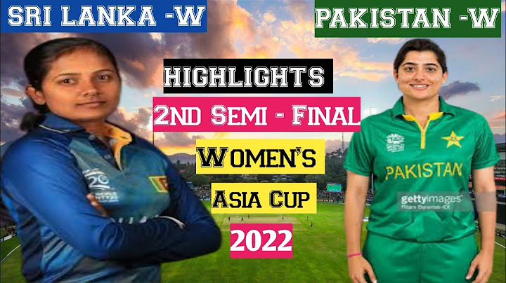 ASIA CUP 2022 Pakistan W vs Sri Lanka W Highlights match semi final 2022 #shivanshcrickethighlights
