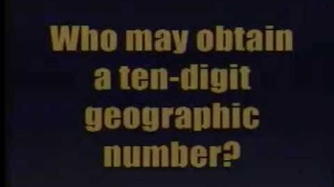 Part 5 - New Numbering and E911 Requirements for VRS and IP Relay