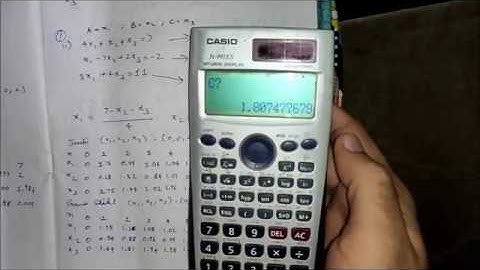 Gauss Seidel Calculator Shortcut