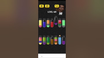 SODA SORT PUZZLE Level 461 pretty cool version 😎