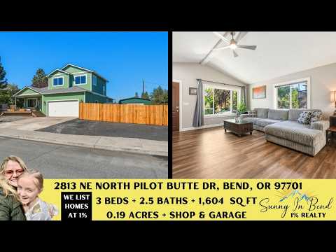 2813 NE North Pilot Butte Drive, Bend, OR home video tour