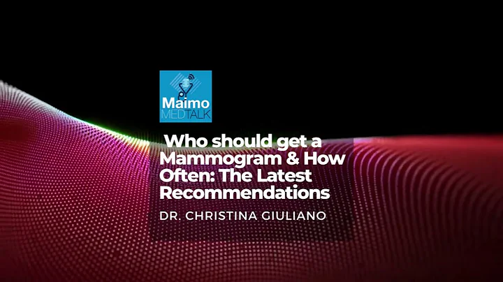 When should I get a Mammogram? The Latest Recommendations