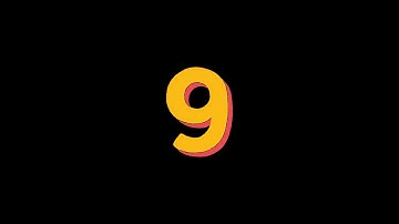 9 Seconds Countdown Timer with Sound | Full HD 1080p
