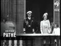 George VI , Queen And Princesses On Palace Balcony (1937)