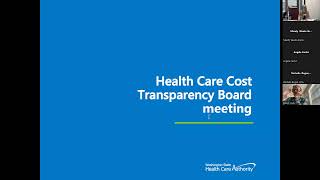 April 10th, 2024, Health Care Cost Transparency Board