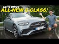 All-new Mercedes-Benz C-Class W206 driving REVIEW! With comparison S206 Estate T-Modell 2022