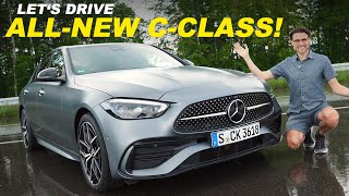 All-new Mercedes-Benz C-Class W206 driving REVIEW! With comparison S206 Estate T-Modell 2022