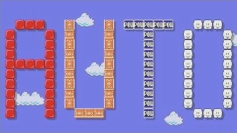 Super Mario Maker 2 - Automatic Level ⭐️ Don